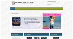 Desktop Screenshot of casualgamesource.com